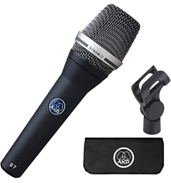 MICROFONE AKG D7 DINÂMICO PROFISSIONAL