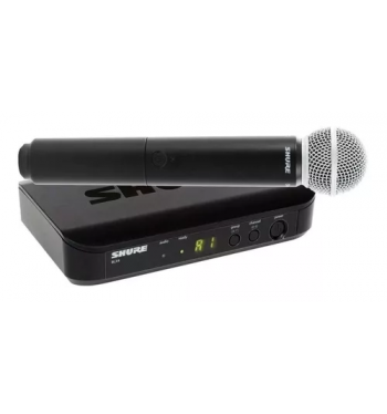 MICROFONE SHURE BLX SM-58  SEM FIO 