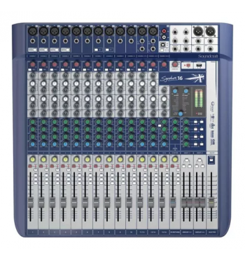 MESA DE SOM SOUNDCRAFT SIGNATURE 16 
